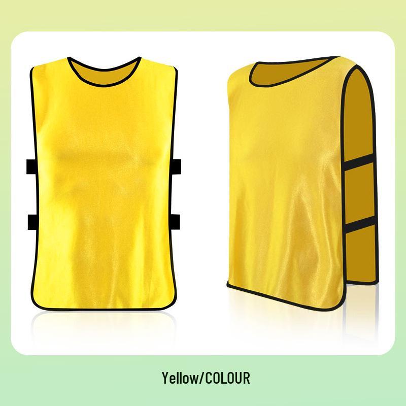 Customizable Team Football Vest: Numbered Training & School Exercise Uniform