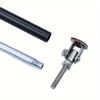 2 pcs of car front lip support rod, metal front shovel, rear bumper modification accessories, adjustable without drilling holes