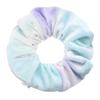 Hot Selling High Quality Elegant Zipper Velvet Material Tie Dye Design Pocket Unisex Scrunchies