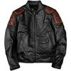 Genuine Leather Jacket Men Real Cowhide Biker Motorcycle Riding Coat with Armor Pads Winter Outerwear