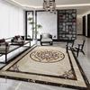 Light luxury carpet, living room floor mat, sofa, coffee table, carpet, home decoration