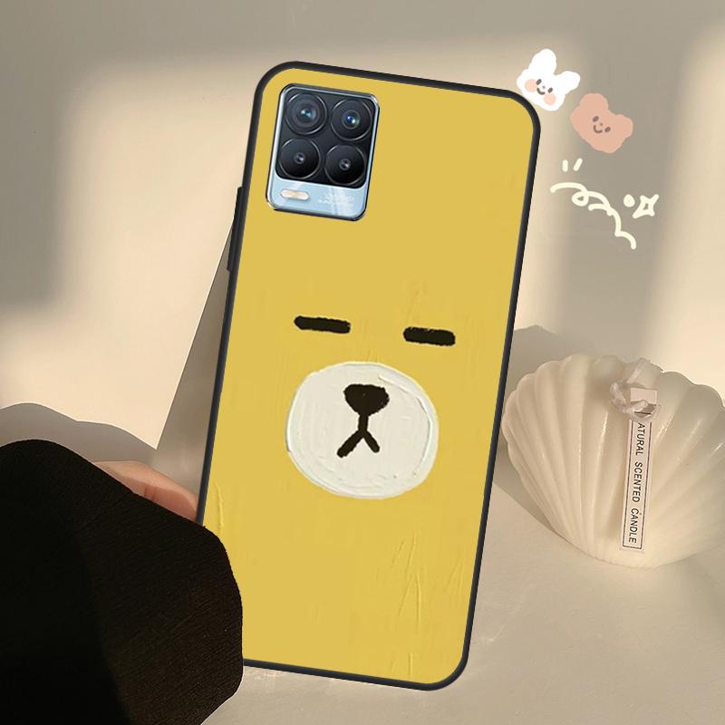 Funny Expression Case For Realme C71 C63 C61 C55 C51 C53 C25 C65 C67 C75 11 12 13 14 15 Pro Plus GT6 GT7 Pro