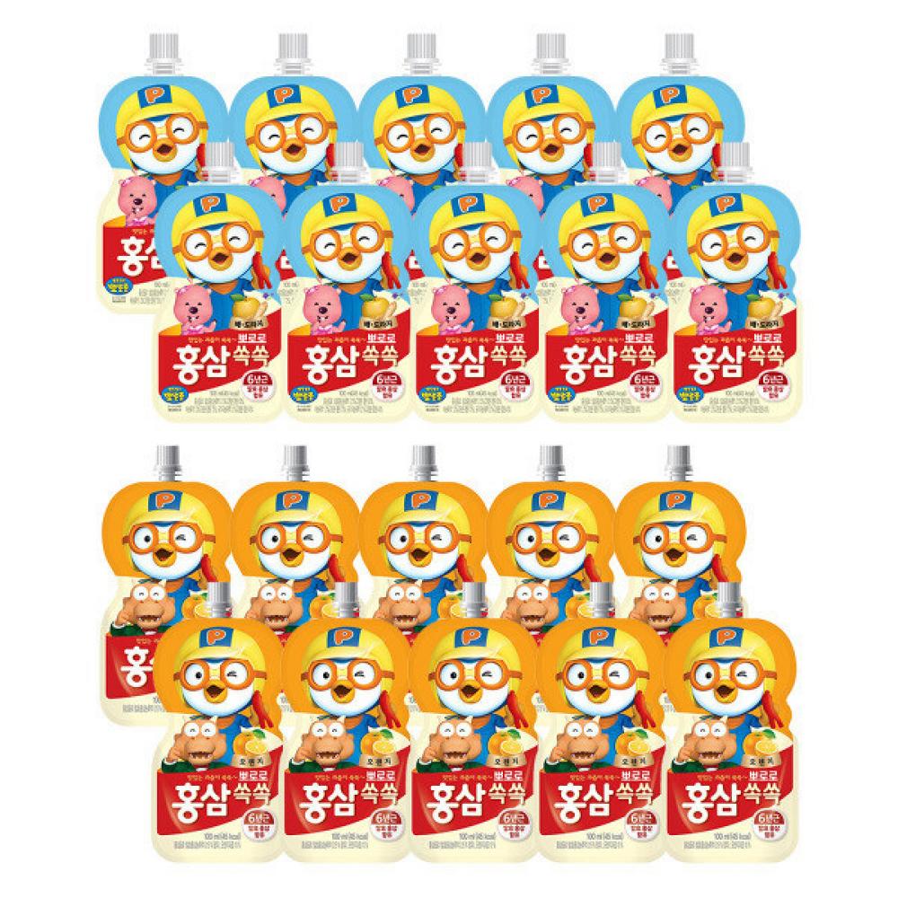 Lotte Department Store Paldo Red Ginseng Soksok Pear & Balloon Flower + Orange 100ml