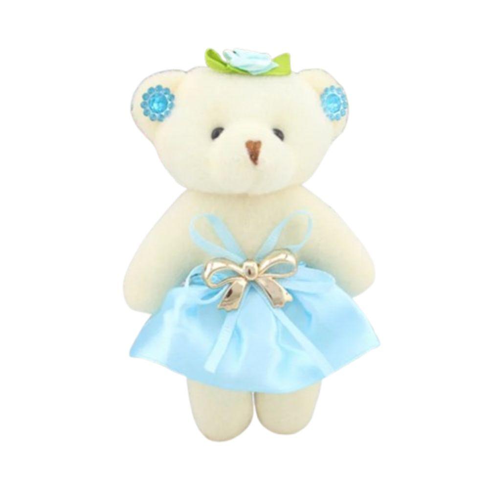 10pcs/set Plush Doll Mini Bear Flower Bouquet Plush Animal Bear Plush Toys  Valentine's Day