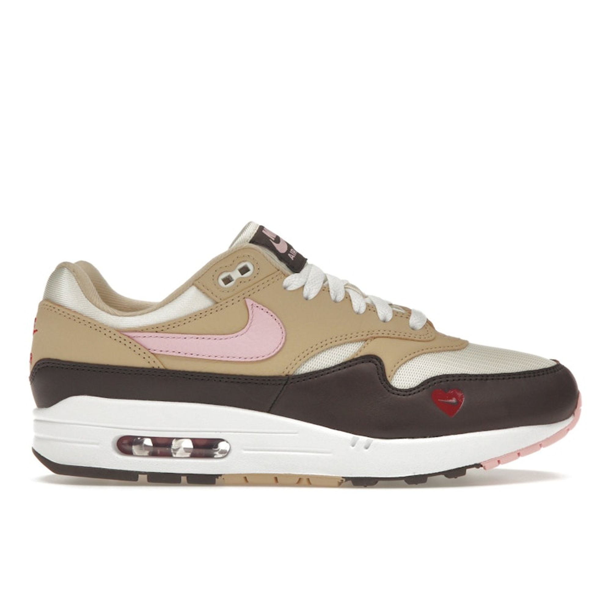 

Женские кроссовки Nike Air Max 1 Valentines Day Tan Sail Light-Soft-Pink FZ4346-200 40.5