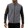 Men's Color Zip-Up Vest for Casual Layering