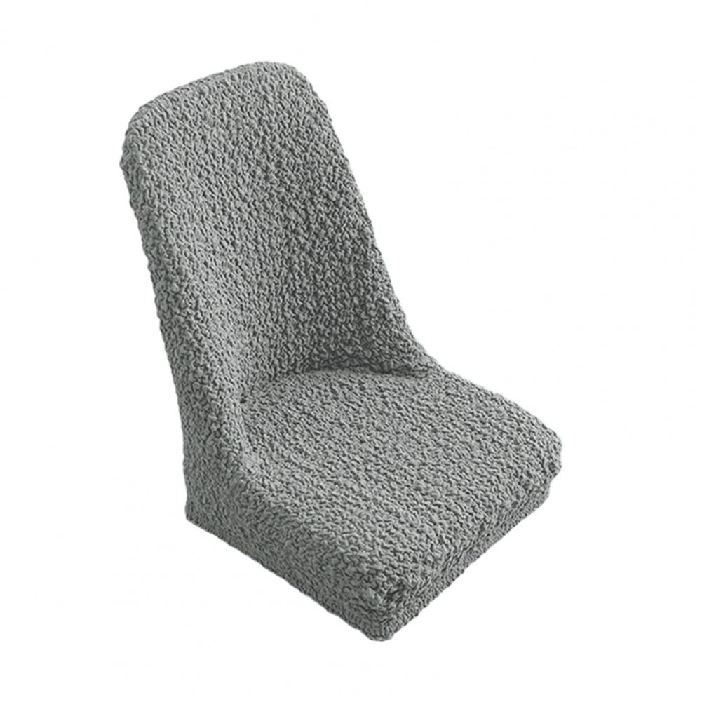 Stretch Chair Cover For Dining Room Jacquard Parson Chair Slipcover Washable Seat Protector Stretch Cover For Home Hotel Banquet
