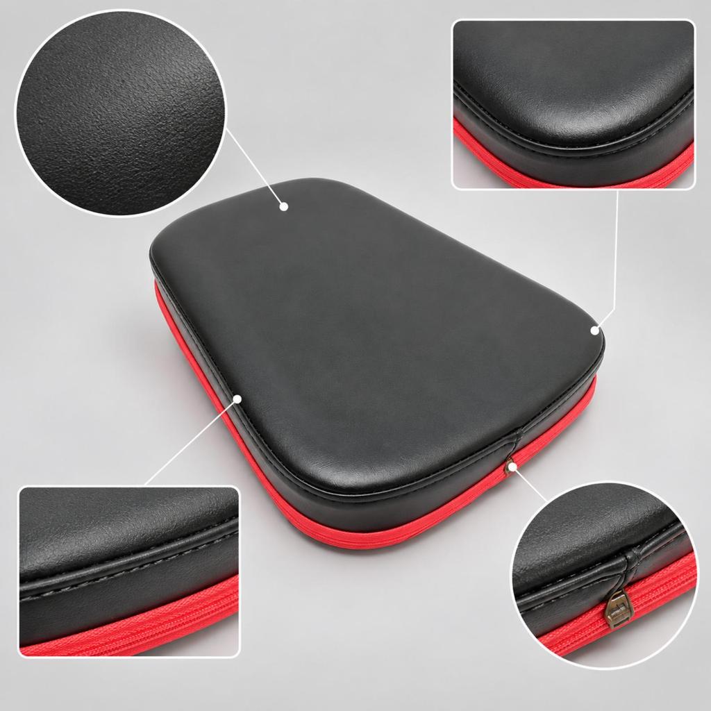 Padded Backrest Cushion with Mounting Holes Dense Fitness Equipment Supportive for