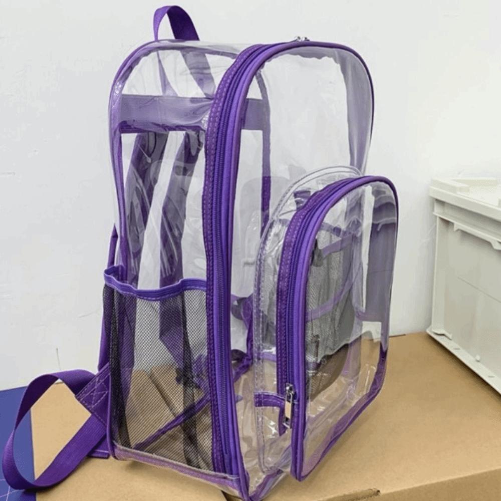 Waterproof Students School Bag Large Capacity Clear Shoulder Bag  Students/Girls