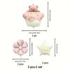 5pcs Cake Bear Stars Daisies Foil Balloon Set Birthday Party Decorations Weddings Graduation Celebrations Photo Props Backdrop