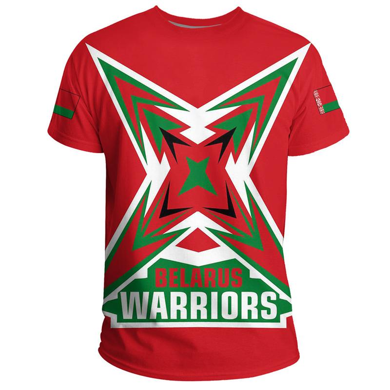 

Беларусь Мужские футболки Повседневные свободные с круглым вырезом Белорусский флаг BL Топы с коротким рукавом Футболки Мужская одежда Футболка большого размера 2025 6XL