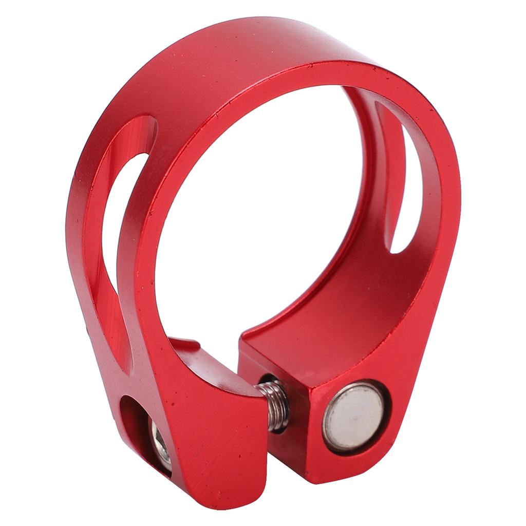 31.8mm Bike Seat Post Clamp Tube Clip Aluminium Alloy Quick Release Seatpost Collar