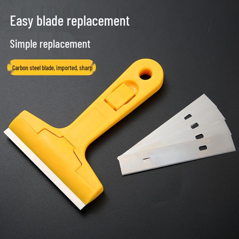 Multipurpose Cleaning and Grout Removal Scraper for Glass and Tile