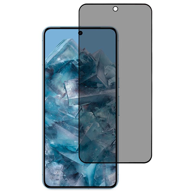 

For Google Pixel 8 Pro Anti-Peep Full Covering Screen Protector Silk Printing Tempered Glass Film Type A