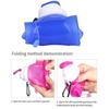 320/500ML Collapsible Water Bottles Silicone Portable Sports Kettle  Jogging