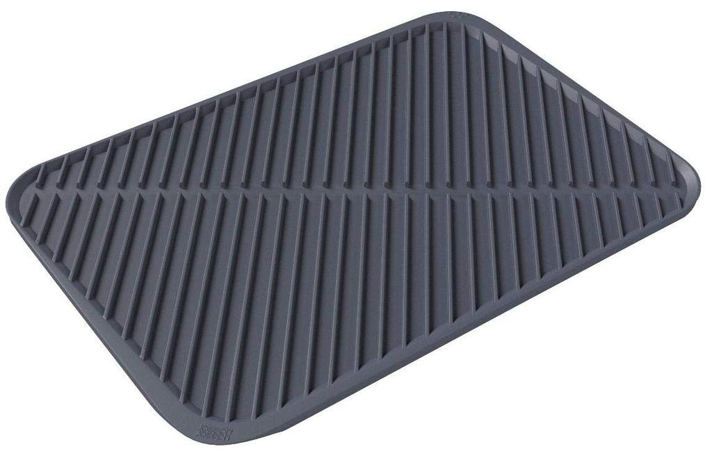 [Authentic] Joseph Joseph Flume Large Dish Draining Mat, Gray, 85089