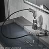 Bathroom Faucet Hot Cold Water Sink Mixer Tap Basin Faucets Washbasin Pull Faucet Copper Lifting Pull Faucet Hot and Cold Water