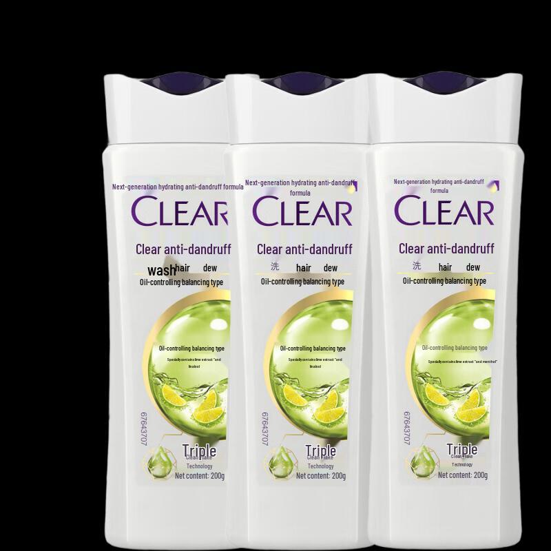 

Прозрачный освежающий шампунь для контроля жирности против перхоти