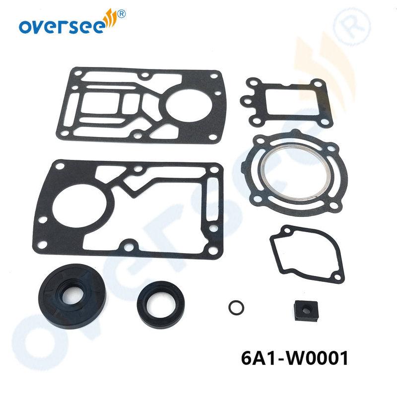 6A1-W0001 Power Head Gasket Kit For Yamaha Outboard Parts 2T 2A 2HP 6A1-W0001-00 6A1-W0001-00-R8