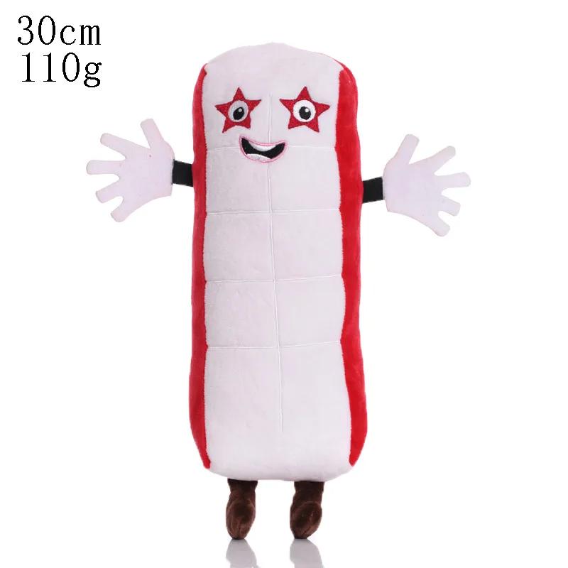 14-18cm Cartoon Number Plush Doll Toys Educational Stuffed Movie Anime Kids Early Childhood Birthday Christmas Gift