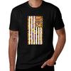 African Americanflag Tshirt Classic Graphic Short Sleeve Top