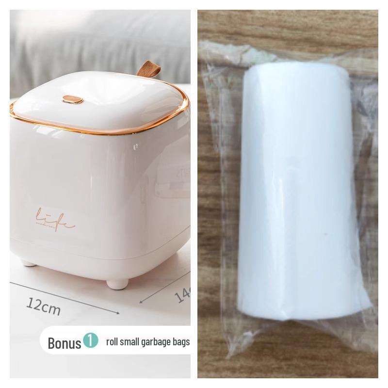 Compact Cat Poop & Office Trash Bags - Disposable, Thickened, Mini Plastic Bags for Home, Car, or Desk Use