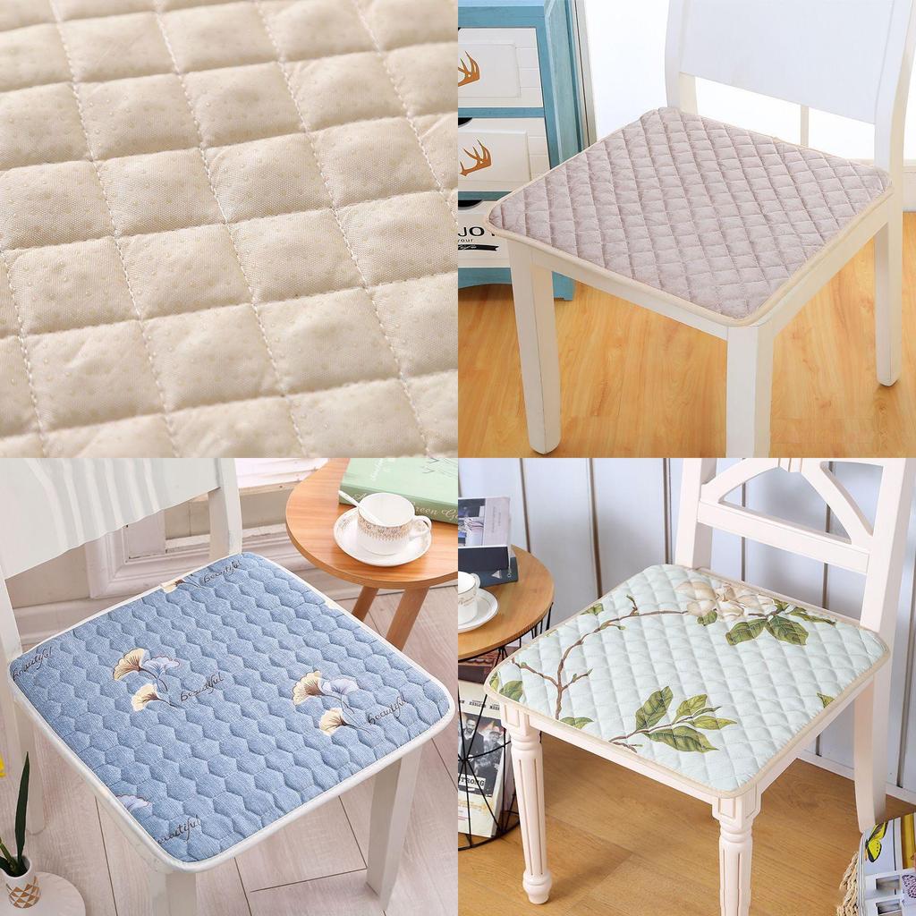 Cuscino per Sedia con Piante e Fiori, Design Moderno Semplice, per Casa, Ufficio, Hotel