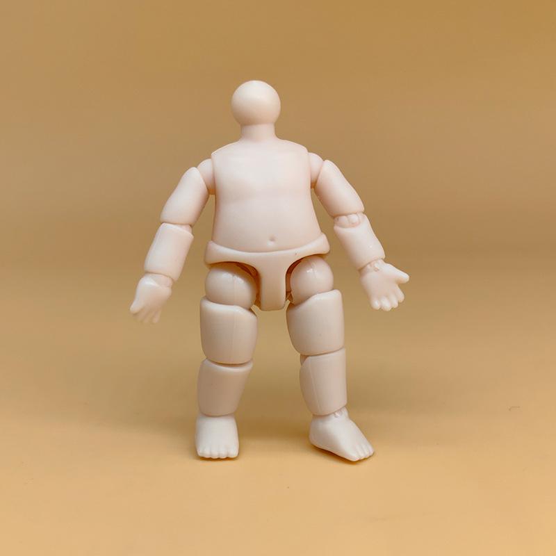 1Pcs 4 Inch Anime Doll Princess Accessories Mini Doll Or Body Replacement Part 6.3Cm Height Body With Muti Joints