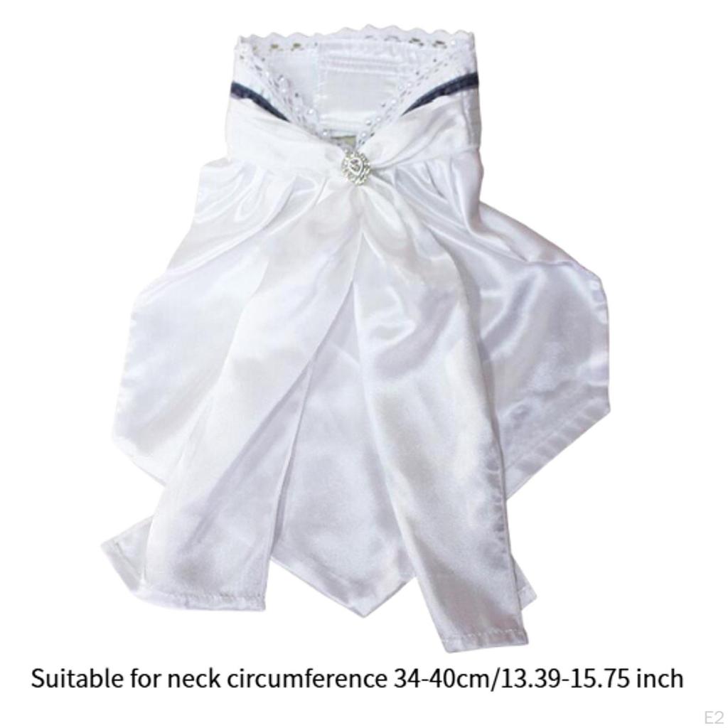 Reitanzug Kragen Fliege Hoch Falsch Vielseitig Stilvoll Verstellbare Passform Geschenk Ständer