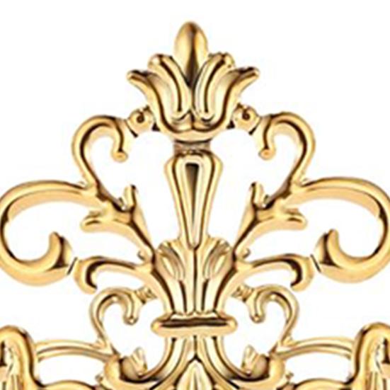 Cake Topper Rust-proof Realistic Looking Metal Crown Cake Topper Royal Themed Baby Shower