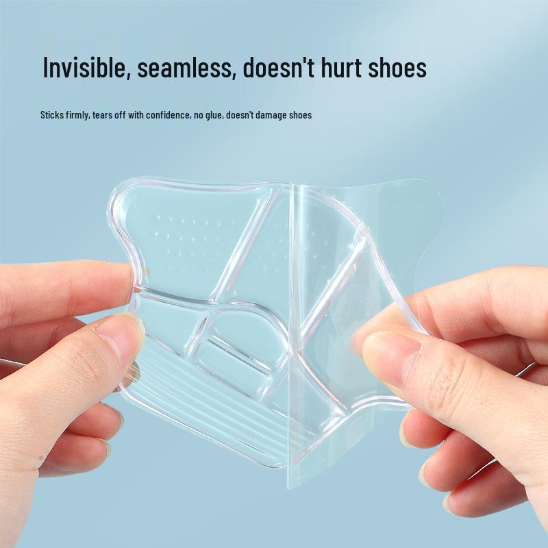 Damen Silikon Anti-Rutsch Komfort Fersenpolster - Abriebfest, Keine Beschädigung, Halbe Größe, Klebstofffrei