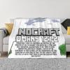 Mindcraft (Minecraft Play) Personalized Gift An Ultra-Soft Micro Fleece Blanket