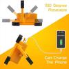 100W Zonneschijn Schijnwerper Buiten Draagbare LED Reflector Spot Oplaadbare Projector Schijnwerper Bouwlamp Nood Buiten Kampeerlicht