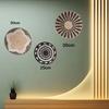 3/4/7pcs Bohemian Style Wall Basket Set Hanging Wall Basket Decoration Bohemian Style Wall Decoration Environmental Round Art