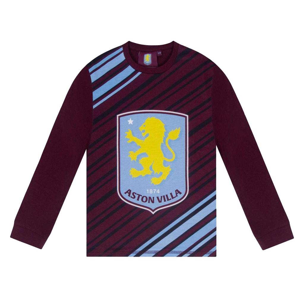 Aston Villa FC Langes Pyjama-Set für Jungen