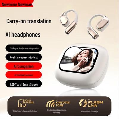 Newman K16 AI Translation Wireless Bluetooth Ear Clip Headphones
