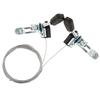 1 Paar 3x6/7 Versnellingen MTB Fiets Duim Versnellingspook Bovenmontage Shifters met Binnenkabel voor Stuur met 22,2 mm Diameter