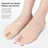 Hühneraugen-Entlastungssocken Hühneraugen-Korrektur-Socken Damen Weich Elastisch Atmungsaktiv Hallux Valgus Korrektor Zehentrenner-Socken für die Arbeit