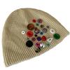 Knit Remade Knit Unisex Knit FREE Beige [Arcade] Hat, Hat, Beanie, Cap, Size,