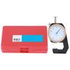 0-10mm Range Dial Thickness Gauge 0.1mm Accuracy Flat Head Design Thickness Tester With Storage Case Portable & Small Size