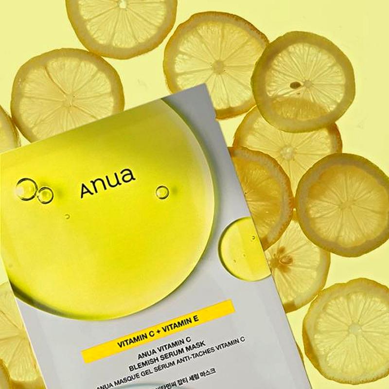Anua Vitamin C Blemish Serum Mask Sheet (10 Sheets)