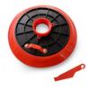 Universal Grease Suction Plate Butter Gun Oil Pan Leakproof Lubricant Suction Cup Car Repair Maintenance Tools Auto Accessories