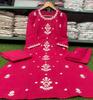 Women Designer Embroidered Salwar Kameez Kurti Set Indian Bollywood Top Tunic Kurti Dress