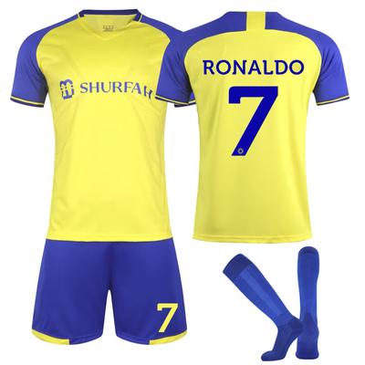 2223 Domáce dresy Al-Nassr FC Súprava detských futbalových tréningových súprav