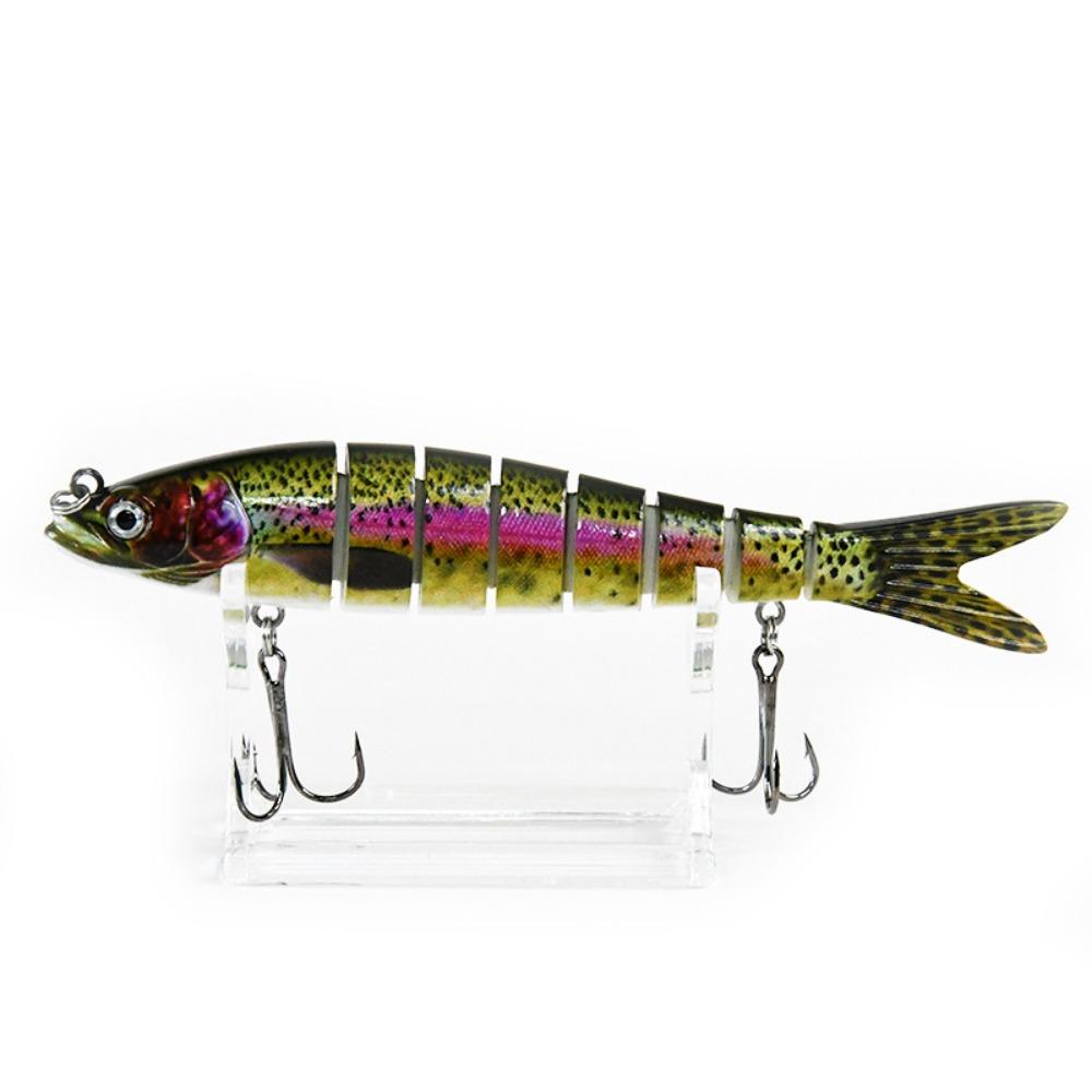 Luya Bait Multi-section Fake Bait, Luya Bait 8-section Multi-section Fish Luya Bait Wholesale Hard Bait