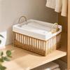 Rattan Storage Basket | Wicker Basket, Farmhouse, for Bathing Area,