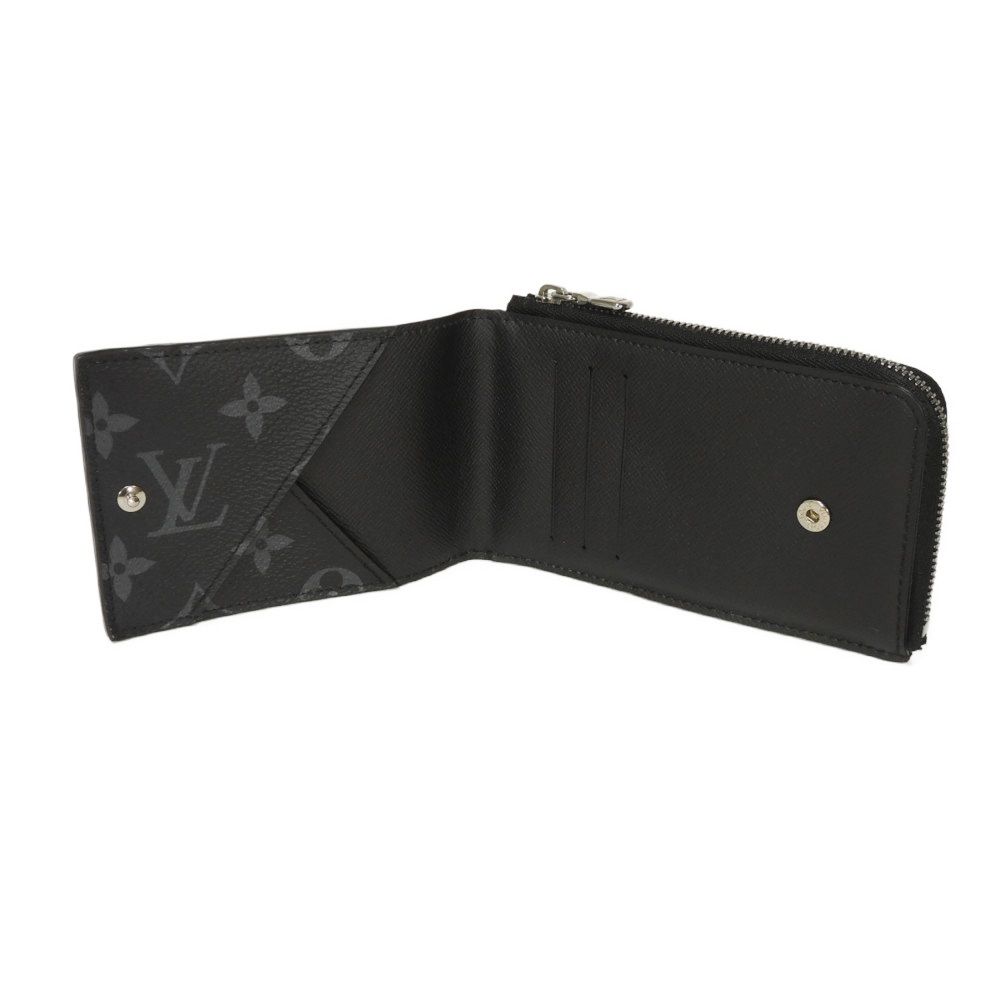Used 12564 Hybrid Wallet M81568 7941 Black Coin Purse Card Case RFID Monogram Eclipse Noir Men's from Japan AUTHENTIC
