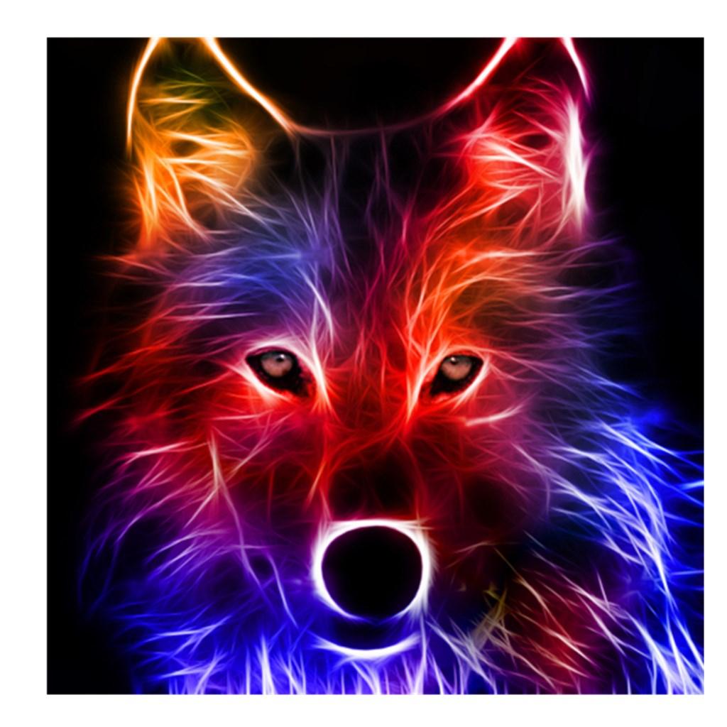 1 Set Painting Kit Lovely Animal Picture for Colorful Dog, cm