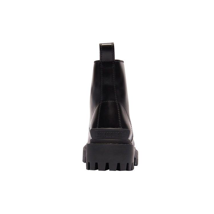 Balenciaga Small Cowhide Lacing Mid Boots 'Black' 589338WA9601000