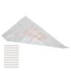100pcs Disposable Piping Bags Set Multifunctional DIY Lip Glaze Dispensing Tools